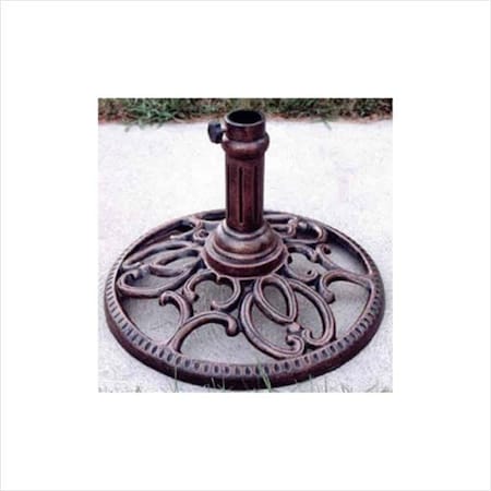 Oakland Living Corporation Oakland Living 4101-AB - Round Umbrella Stand - Antique Bronze 4101-AB